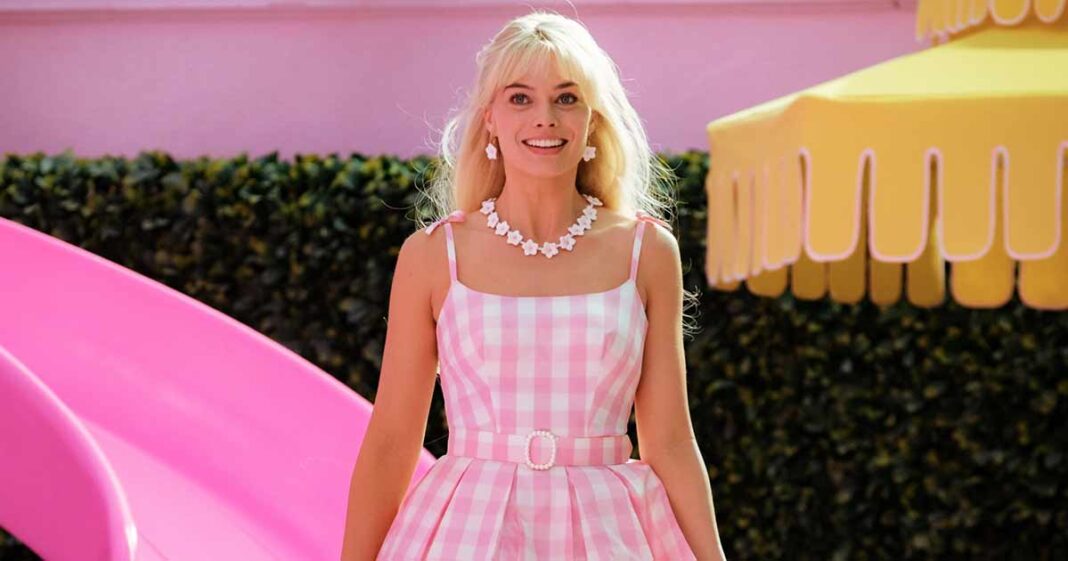 Margot Robbie as Barbie