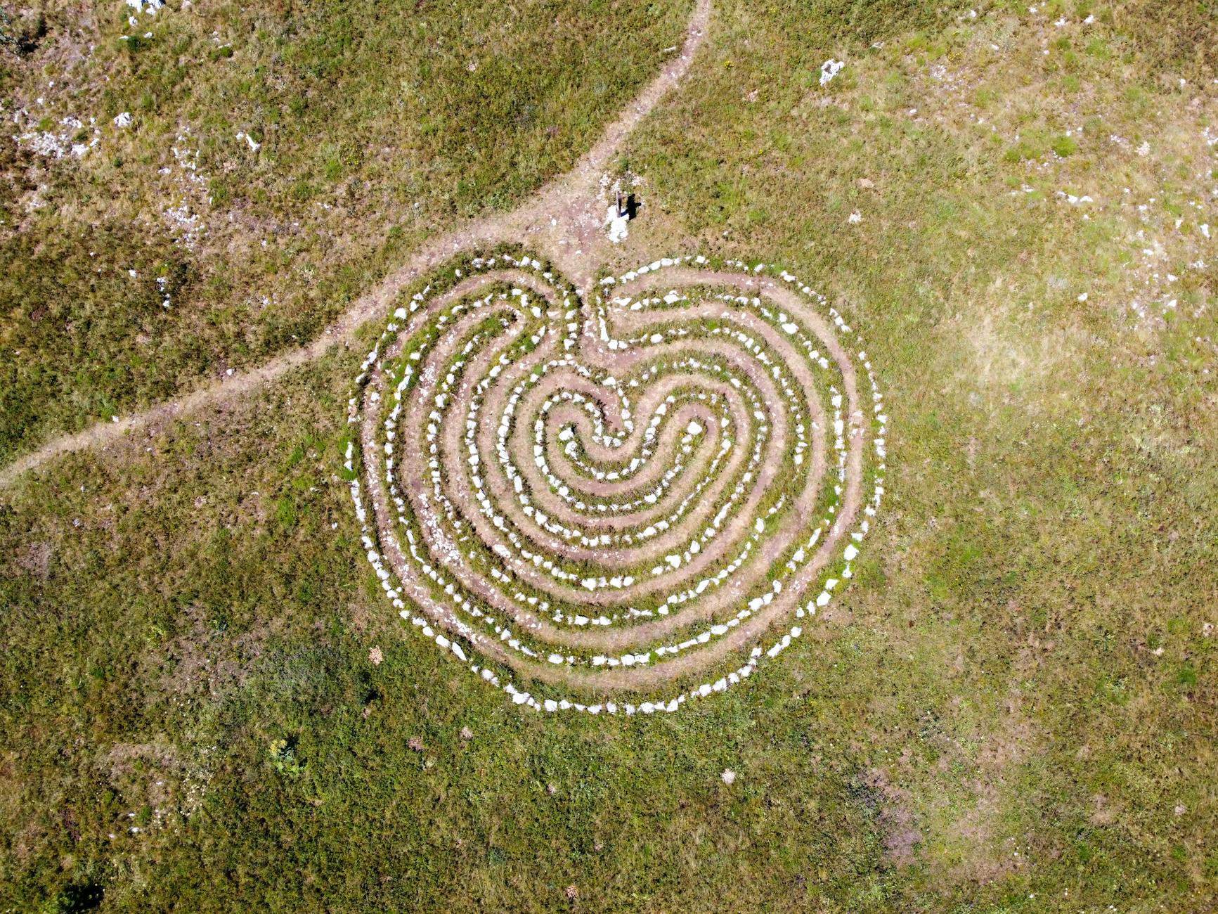 Building a Labyrinth on the farm